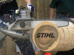 Timbersports Wettbewerb